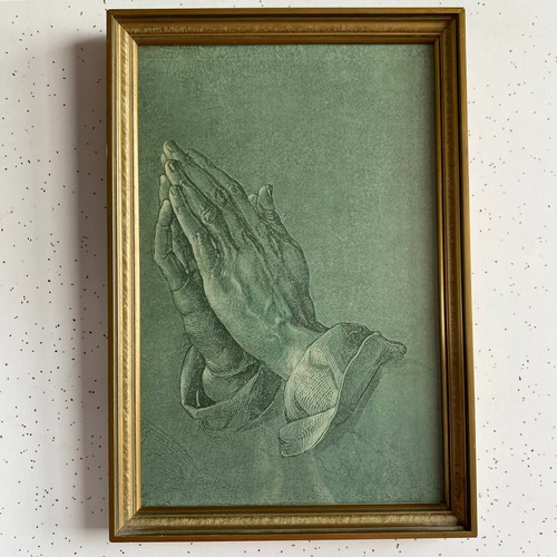 Vintage praying hands - hands, by