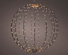 Black Christmas LED Ball Light
