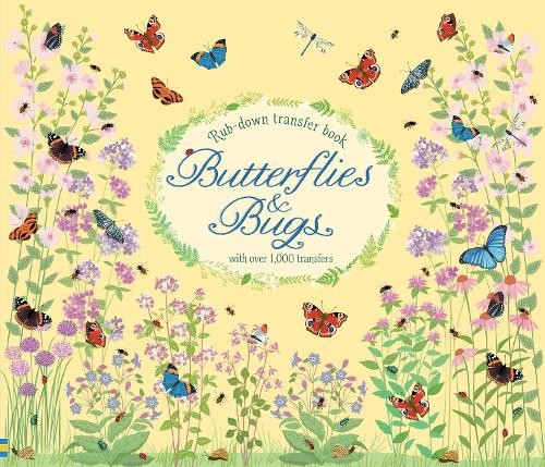 Butterflies and bugs rub down - and,