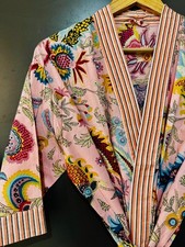 Cotton Kimono Robe Dressing