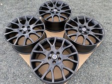 18" Volvo S40 V50 X-Ray Medusa Alloys Wheels Rims x4 8698208 REFURBISHED BLACK