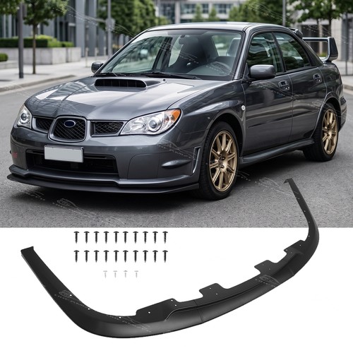 Front bumper spoiler lip - front,