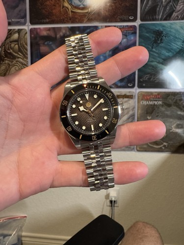 San martin watch black bay - martin,