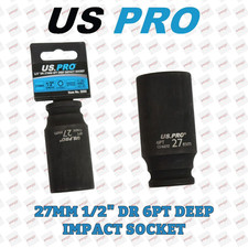 US PRO 27mm 1/2 dr 6pt Deep