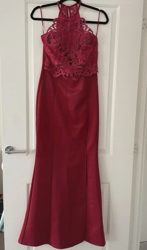 Lipsy red burgundy lace full - lipsy,