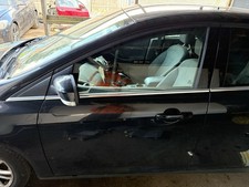 2013 FORD FOCUS MK3 HATCH PASSENGER SIDE FRONT DOOR PANTHER BLACK PAINT CODE FB