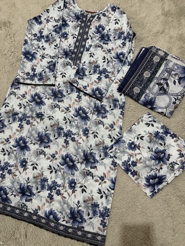 Women blue floral - women’s, salwar