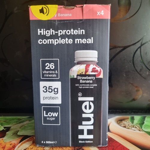 Huel black edition strawberry - black,