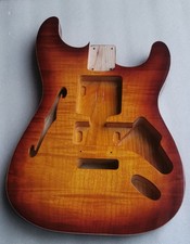 HZ-strat thinline guitar body