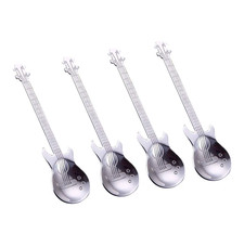 4pcs Guitar Shaped Coffee