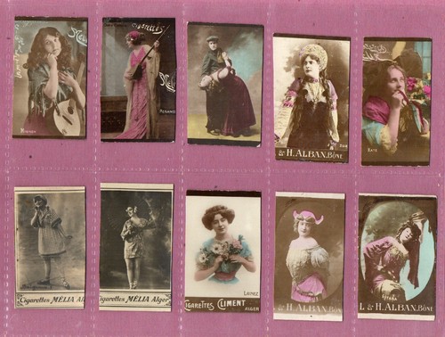 Rare old cigarette cards - x,