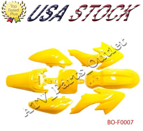 Plastic fender kit honda crf50 - fender,