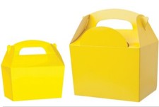 Plain Yellow Coloured Boxes ~