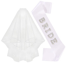 3Pcs/Set Pearl Crystal Bride