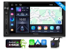 CAM+Android 14 Double DIN Car