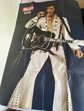 Elvis Presley 1977 Poster 5ft x 3.3ft Sun Newspaper