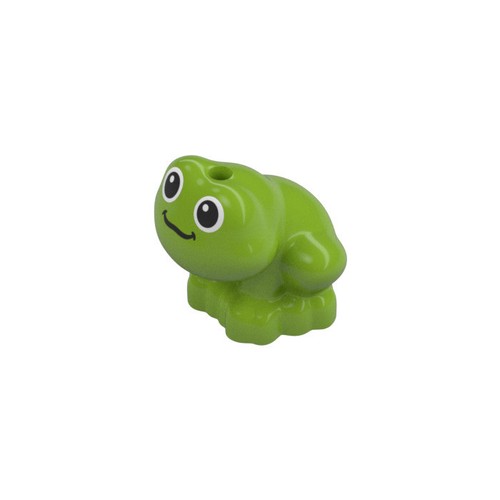 Lego lime frog - lime, (sitting)