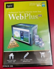 SERIF WEBPLUS X4 PROFESSIONAL QUALITY WEBSITES MADE EASY PC PLUS WEB New Sealed