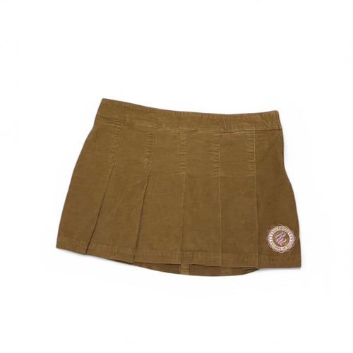 Vtg y2k brown - brown, pleated