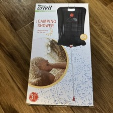 20L Portable Solar Shower Bag Camping Water Bag Sun Compact Heated Outdoor Power