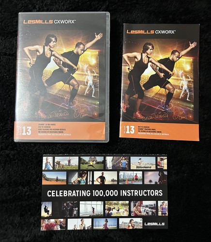 Les mills cxworx dvd cd - cxworx,