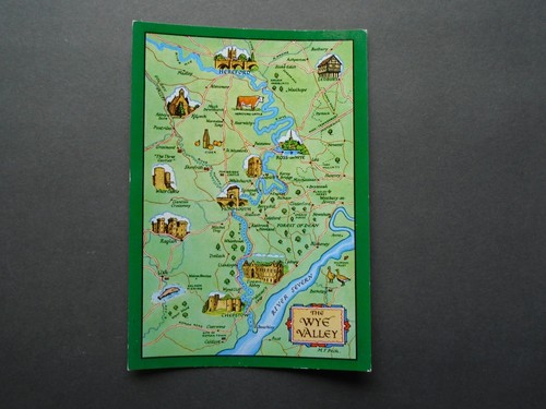 Herefordshire map of the - , a