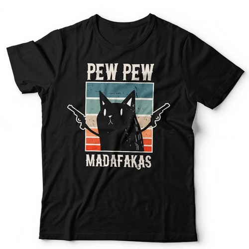 Pew madafakas tshirt - pew,