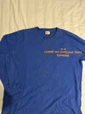 Supreme x CDG Long-sleeve T-Shirt Comme Des Garçons