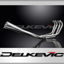 HONDA CB750K SOHC 1969-1976 FULL 4-1 STAINLESS STEEL EXHAUST CLASSIC MEGAPHONE