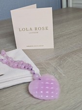 Lola Rose Pink Heart Pendant &