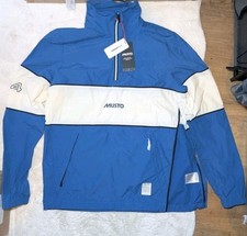 Musto 64 Anorak blue jacket mens size medium new with tags
