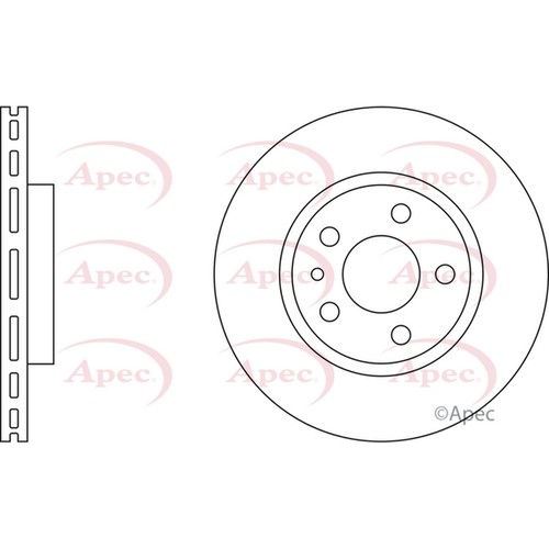 Brake discs vented for alfa - brake,