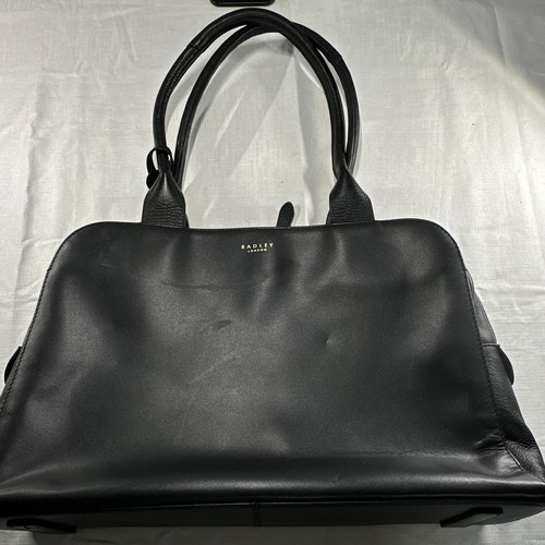 Radley london black satchel - black,