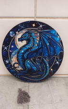 Blue Dragon, Resin, Wall