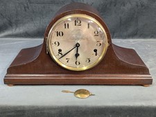 *SPARES/REPAIRS* Vintage German Jahresuhrenfabrik Wooden Mantel Clock 1854