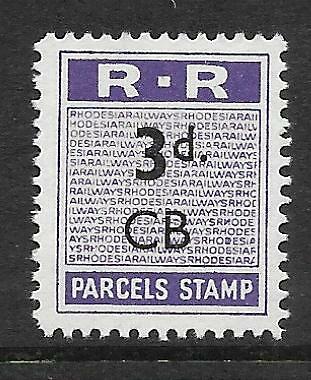 Rhodesia 1951 railway parcel - 1951,