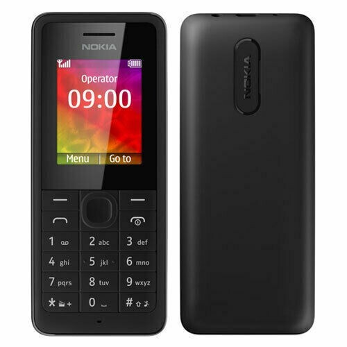 Nokia 106 black mobile - 106-, black-mobile