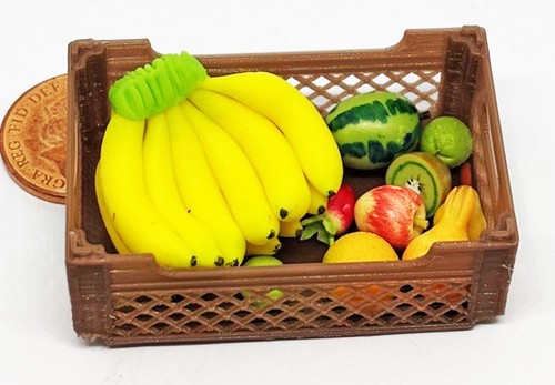 Dolls house fruit selection - house,
