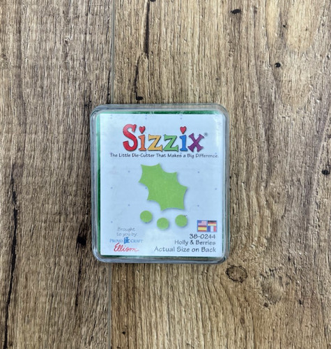 Sizzix originals holly berries - sizzix,