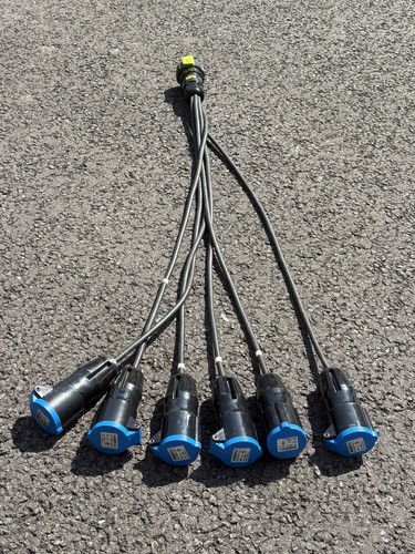 Socapex black sockets - 16,