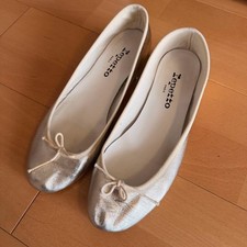 - Rare Repetto Gold Flat Shoes