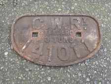 GWR 13 Tons D Wagon Plate