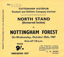 TICKET: Tottenham v Nottingham