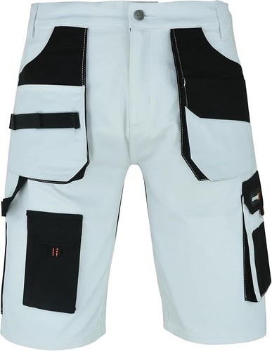 Painters shorts white multi - white,
