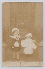 Old B&W Photo 2 Small Children