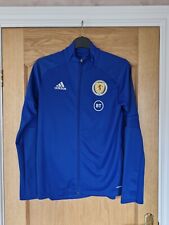 Mens Scotland National Team Adidas Player Issue Tracksuit Top Jacket Size Small