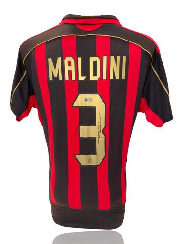 Paolo maldini signed milan - maldini, ac