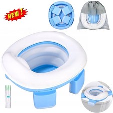 Folding portable potty - portable,