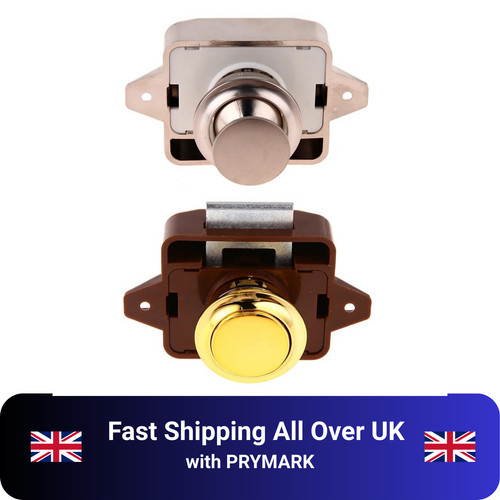 Latch knob push button - knob, catch