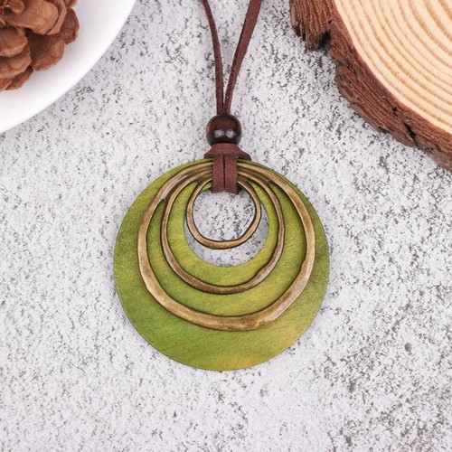 Geometric circle wooden - circle,